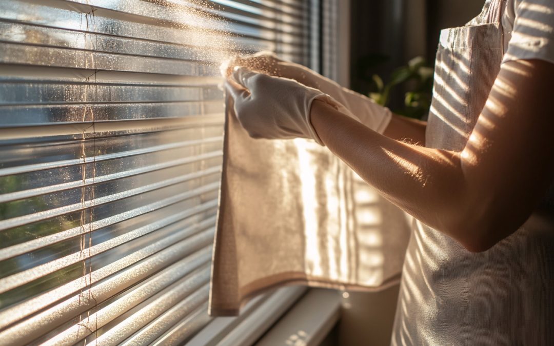 Lavanderías Bogotá cortinas persianas con limpieza experta